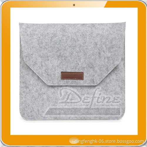 Document Holder Small Clutch Bag Felt Laptop Case with Mouse Bag